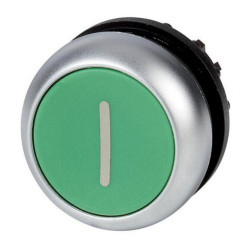 EATON - 216607 - M22-D-G-X1 - Pushbutton, flush, green I, momentary 