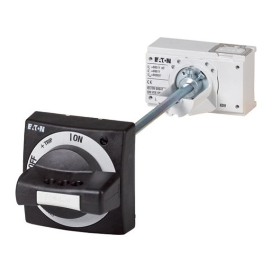 EATON SIZE 2 HANDLE - 260168 - NZM2-XTVD - Door coupling rotary handle, lockable, size 2