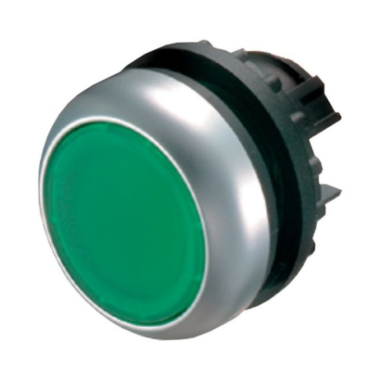 EATON - 216927 - M22-DL-G - Illuminated pushbutto actuator, flush, green, momentary