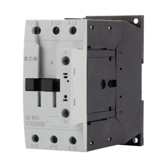 EATON CONTACTOR - 277844 - DILM50(24V DC) - Contactor, 3p, 22kW/400V/DC