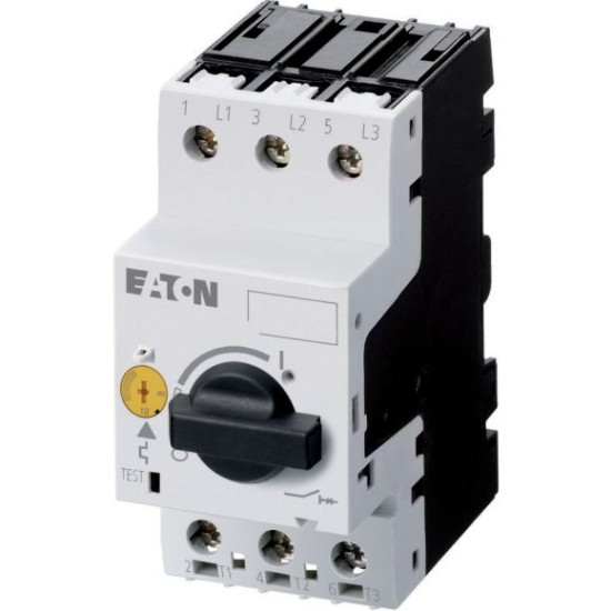 PKZM0-1 - Motor-protective circuit-breaker, 0.25 kW, 0.63 - 1 A, Screw terminal