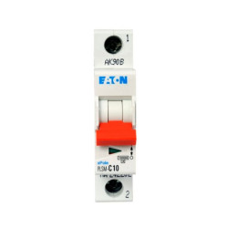 EATON MCB - 242191 - PLSM-C1-MW  - Miniature circuit breaker (MCB), 1 A, 1p, characteristic: C