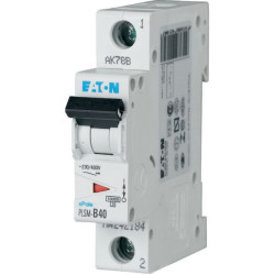 EATON MCB - 242210 - PLSM-C40-MW - Miniature circuit breaker (MCB), 40 A, 1p, characteristic: C