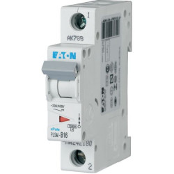 EATON MCB - 242206 - PLSM-C16 - Miniature circuit breaker (MCB), 16A, 1p, type C characteristic