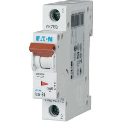 EATON MCB - 242198 - PLSM-C4 - Miniature circuit breaker (MCB), 4A, 1p, type C characteristic