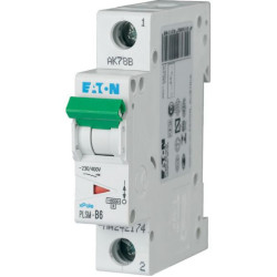 EATON MCB - 242200 - PLSM-C6 - Miniature circuit breaker (MCB), 6A, 1p, type C characteristic