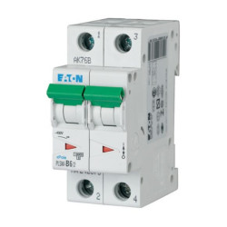 EATON MCB - 242399 - PLSM-C6/2 - Miniature circuit breaker (MCB), 6A, 2p, type C characteristic