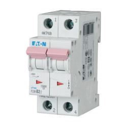 EATON MCB - 242393 - PLSM-C2/2 - Miniature circuit breaker (MCB), 2A, 2p, type C characteristic