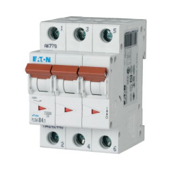 EATON MCB - 242466 - PLSM-C4/3 - Miniature circuit breaker (MCB), 4A, 3p, type C characteristic 