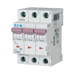 EATON MCB - 242477 - PLSM-C32/3 - Miniature circuit breaker (MCB), 32A, 3p, type C characteristic