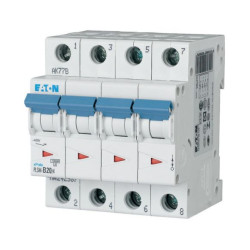 EATON MCB - 242613 - PLSM-C20/4 - Miniature circuit breaker (MCB), 20A, 4p, type C characteristic