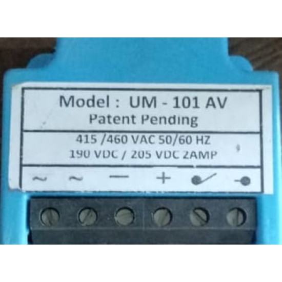 Rectifier - 415/460 VAC 190/205 VDC, 2 Amp UM-101 AV 