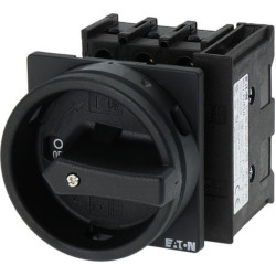 EATON MAIN SWITCH - 12772 - P1-32/EA/SVB-SW/HI11 -  Main switch, P1, 32 A, flush mounting, 3 pole, 1 N/O, 1 N/C, 